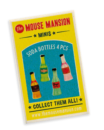 cover art of mini soda bottles