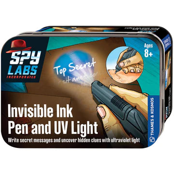 Invisible UV Marker, Pencil Can Be Seen Only Under UV Light 