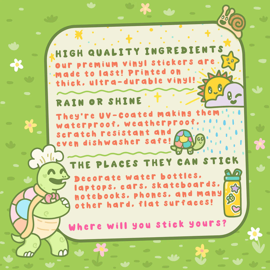 Reading is Magic Vinyl Sticker | Turtle's Soup