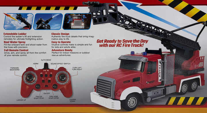 HydroBlaze RC Fire Truck | Odyssey Toys - LOCAL PICK UP ONLY