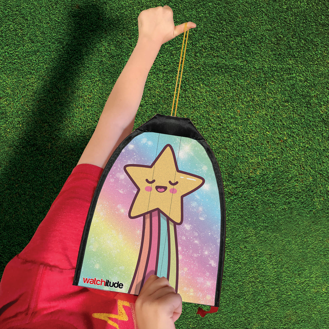 Rubberband Rocket Kite | Watchitude
