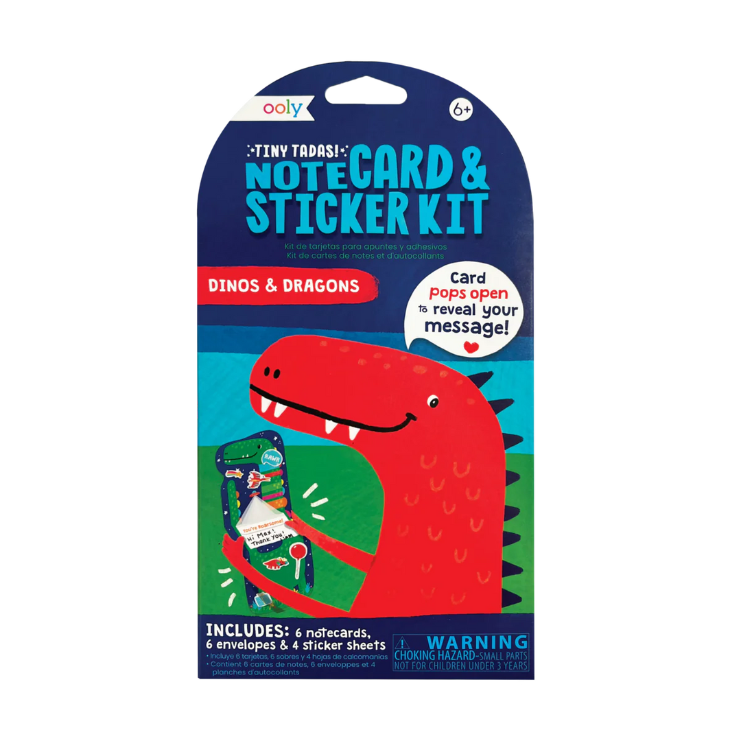 cover art of tiny tada dinos and dragons set
