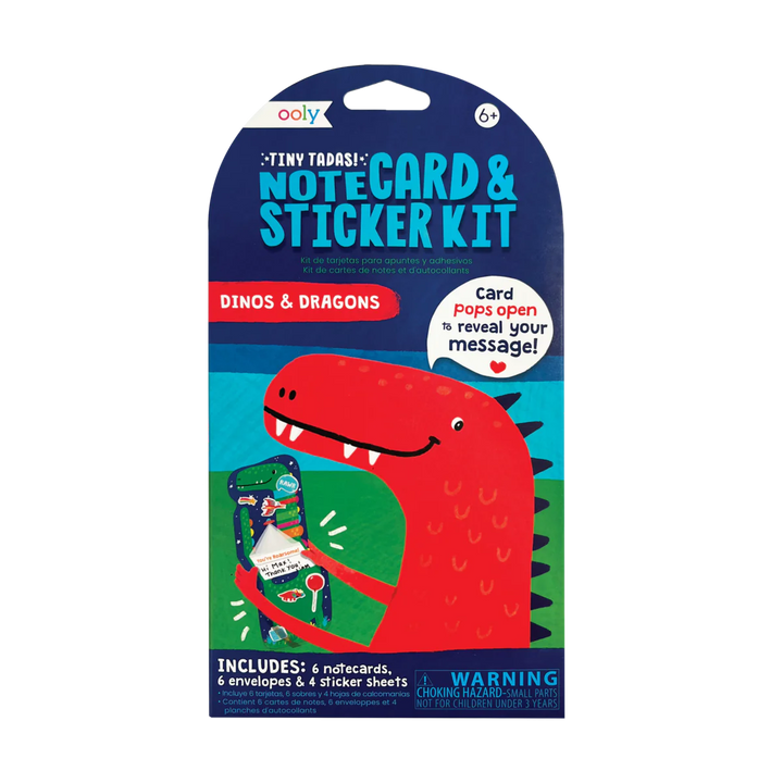 cover art of tiny tada dinos and dragons set