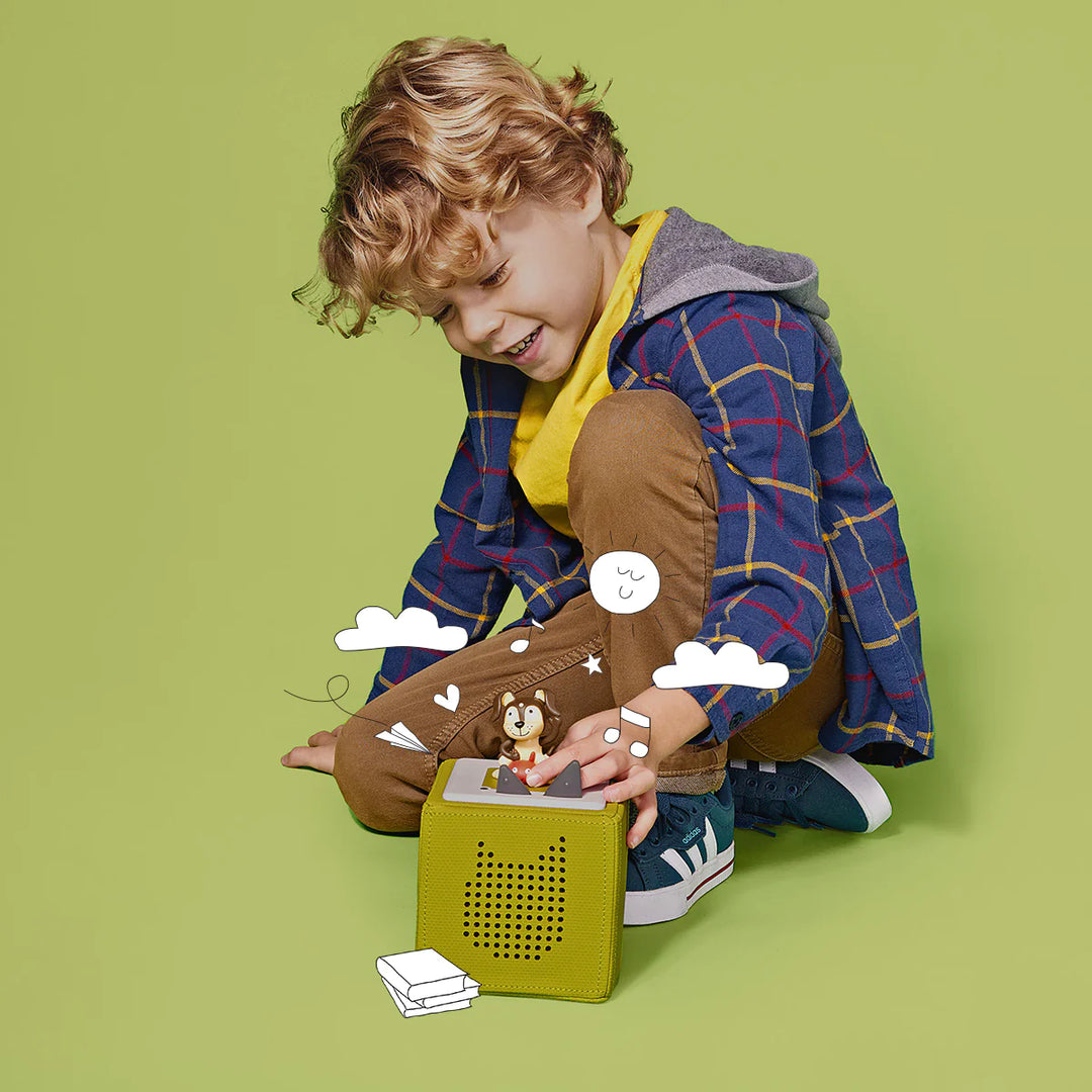 Toniebox Starter Set with Playtime Puppy - Green