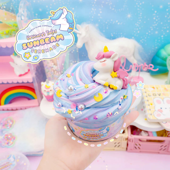 Unicorn Tales Sunbeam Serenade Butter Signature Dome Slime | Kawaii Slime Company