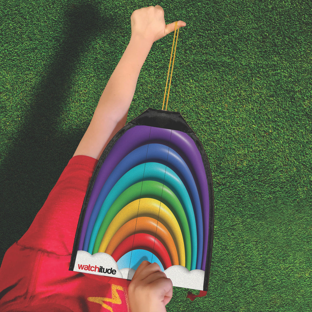 Rubberband Rocket Kite | Watchitude