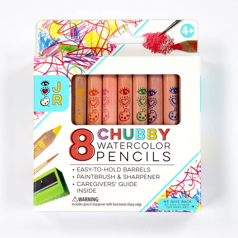 cover art of chubby water color pencils 