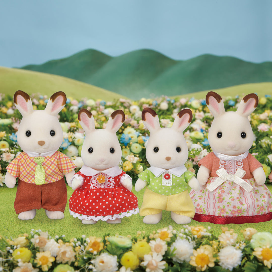 Chocolate Rabbit Family | Calico Critters