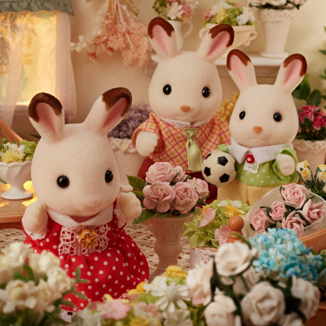 Chocolate Rabbit Family | Calico Critters