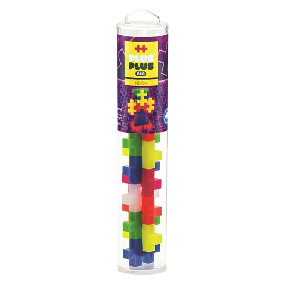 BIG Tube 15pc Neon Mix | Plus Plus