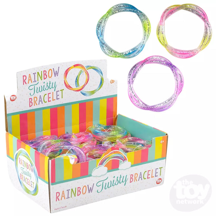 Rainbow Twisty Bracelet