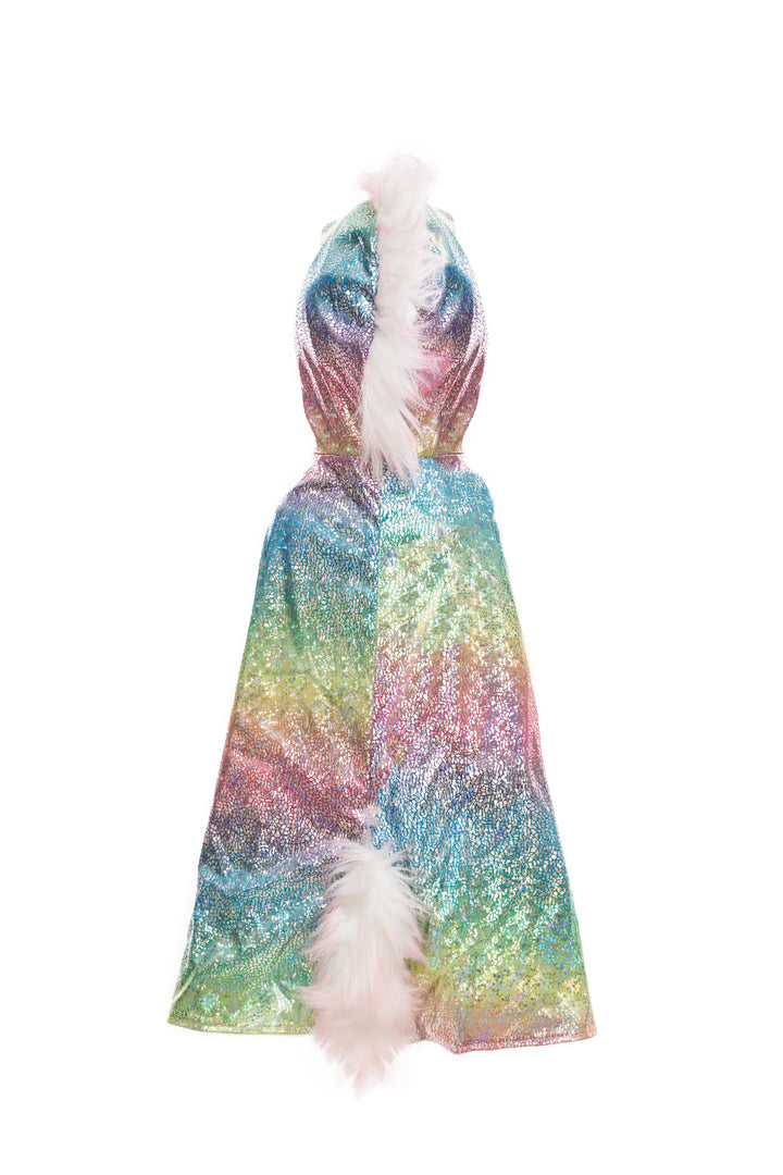 Rainbow Reversible Unicorn Dragon Cape | Great Pretenders
