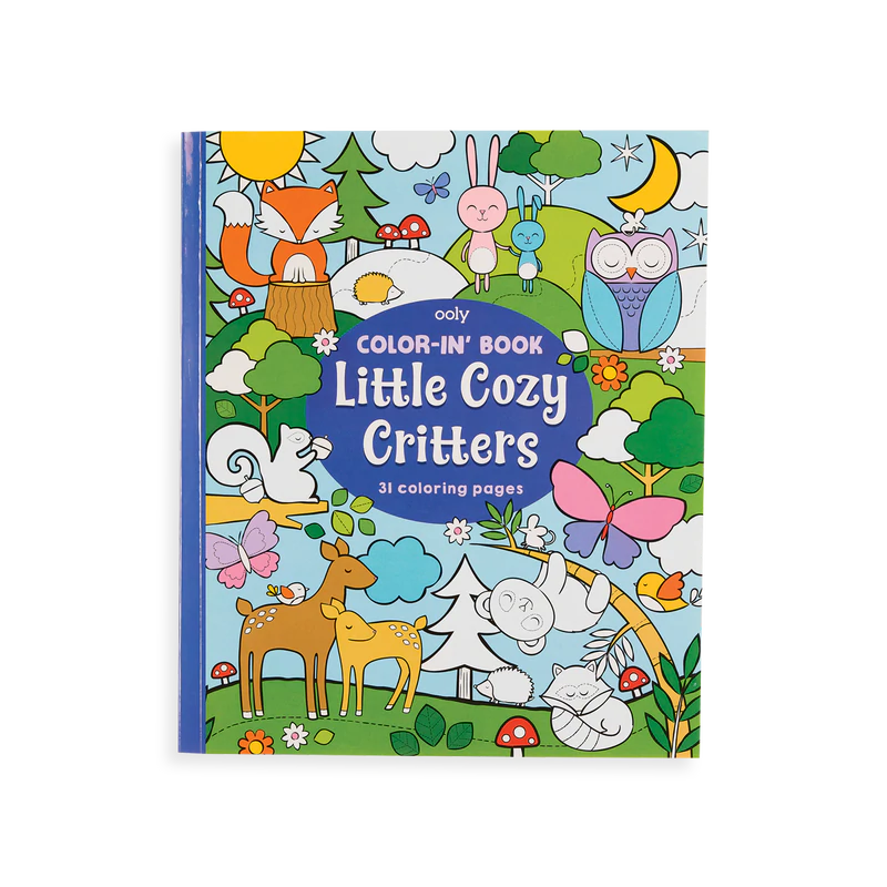 Color'In Book: Little Cozy Critters | OOLY
