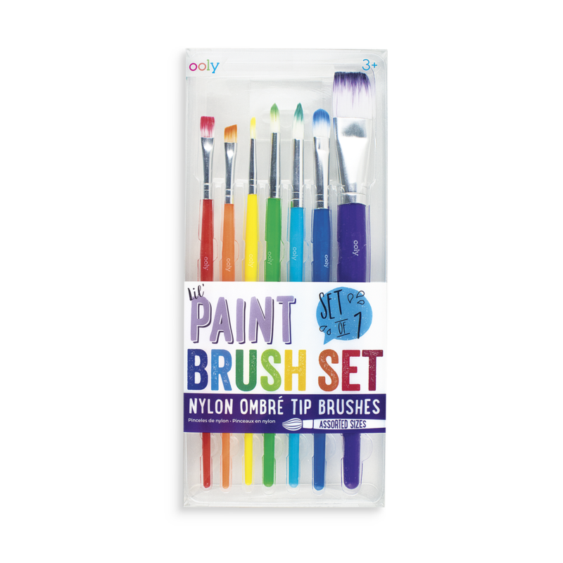 ooly chroma blends watercolor paint brushes - Little
