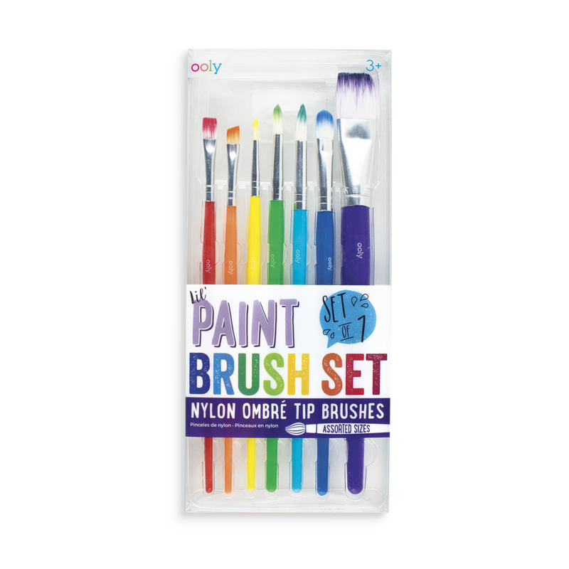 Lil' Paint Brushes - Set of 7 | OOLY