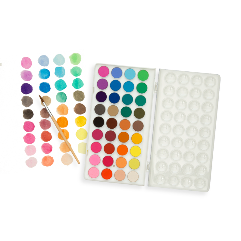 Lil' Watercolor Paint Pods - 36 Pc Set | OOLY