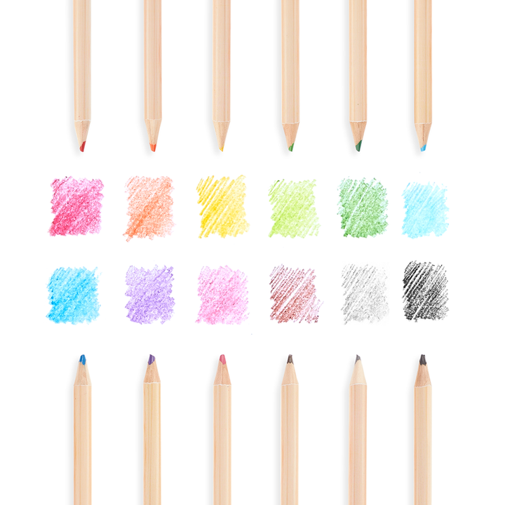 Un-Mistake-Ables! Erasable Colored Pencils - Set of 12 | OOLY