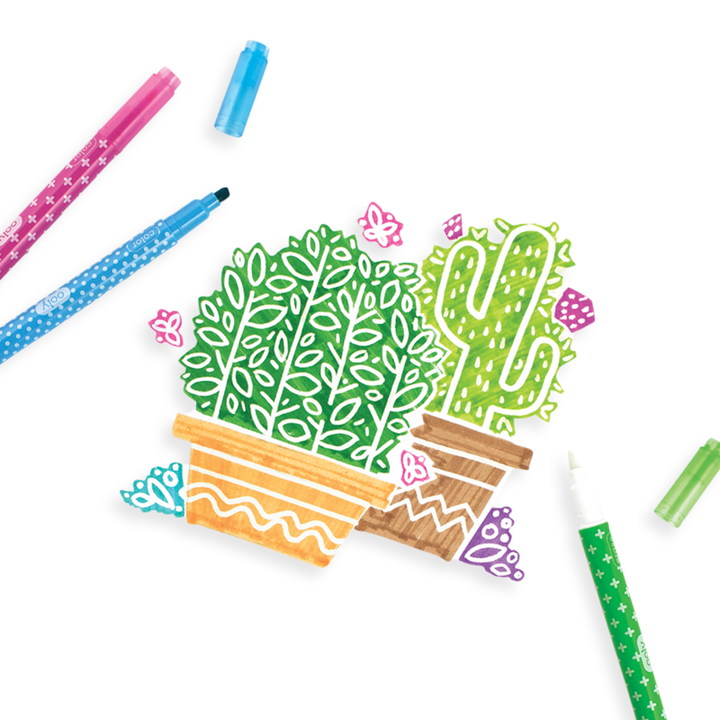 Make No Mistake! Erasable Markers - Set of 12 | OOLY