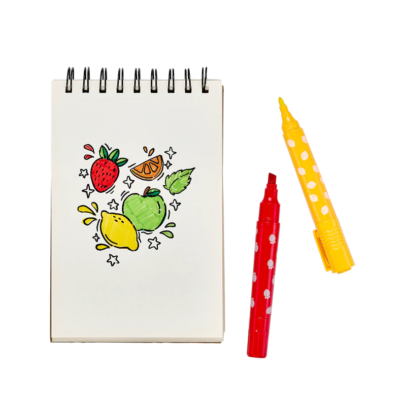 Yummy Yummy Chunky Scented Markers - Set of 12 | OOLY