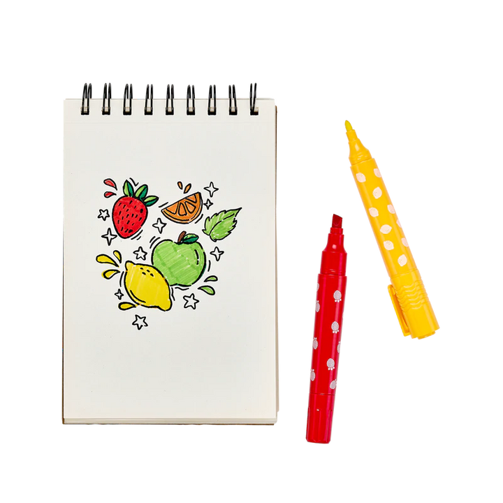Yummy Yummy Chunky Scented Markers - Set of 12 | OOLY