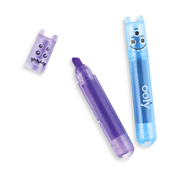 Mini Monster Scented Highlighters | OOLY
