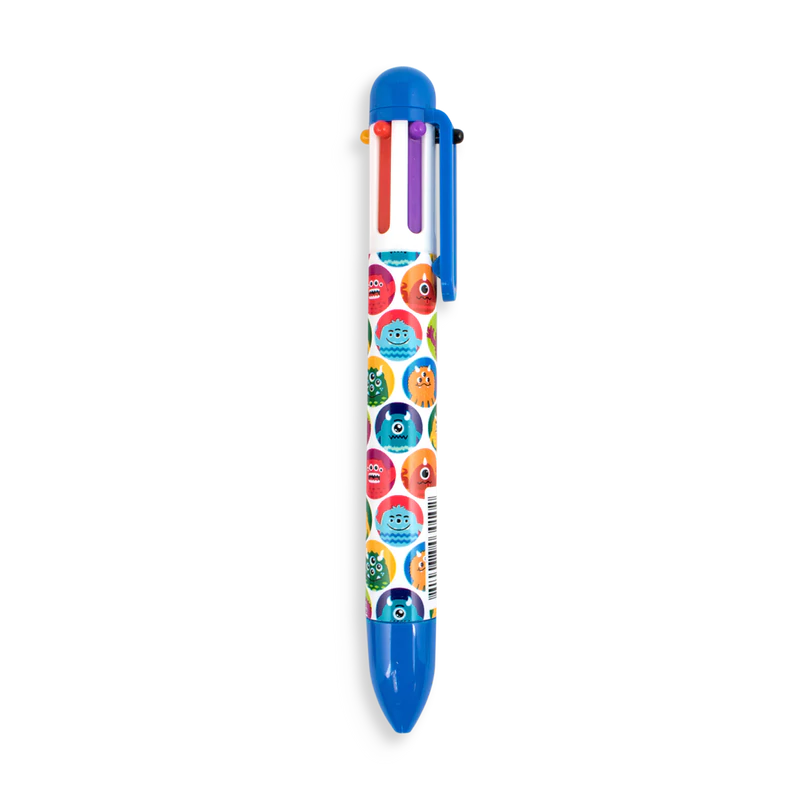 Monsters 6 Click Multicolor Pen | OOLY