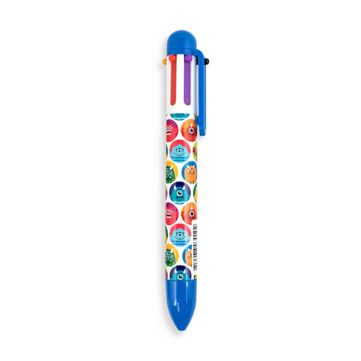 Monsters 6 Click Multicolor Pen | OOLY