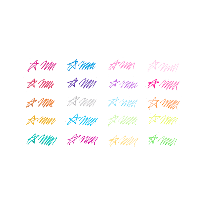 Mini Doodlers Scented Gel Pens - Set of 20 | OOLY