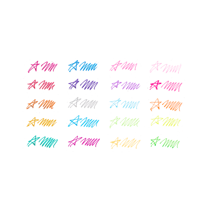 Mini Doodlers Scented Gel Pens - Set of 20 | OOLY
