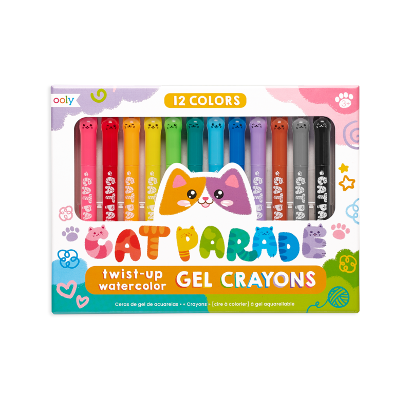 Cat Parade Gel Crayons | OOLY
