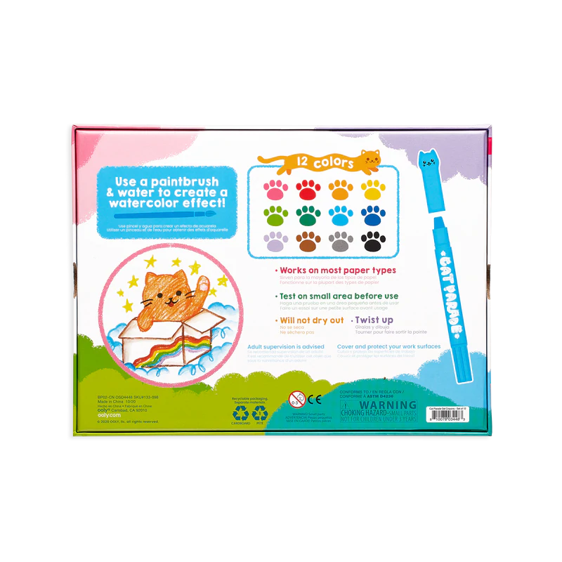 Cat Parade Gel Crayons | OOLY