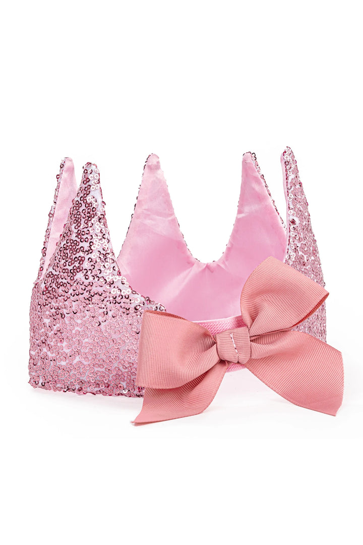 Precious Pink Sequin Crown | Great Pretenders