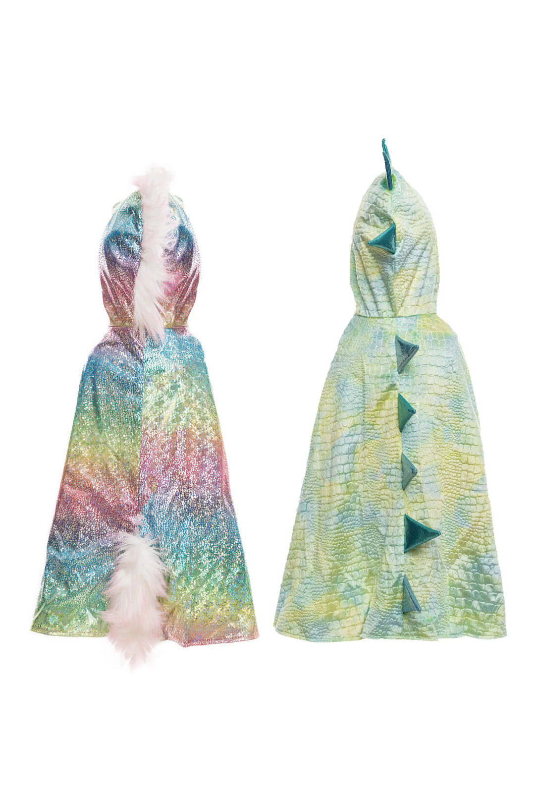 Rainbow Reversible Unicorn Dragon Cape | Great Pretenders