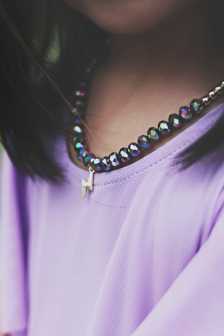 Lightning Bolt Revolt Necklace  | Great Pretenders