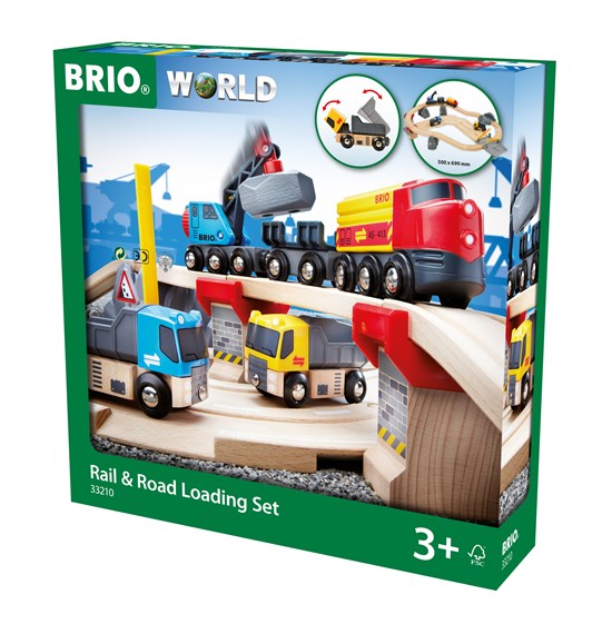Rail & Road Loading Set | BRIO - LOCAL PICK UP ONLY