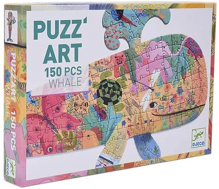 front of whale puzzle box