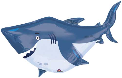 Shark Ocean Buddies Shape Balloon Bouquet