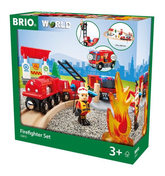 Rescue Firefighter Set | BRIO- LOCAL PICK UP ONLY