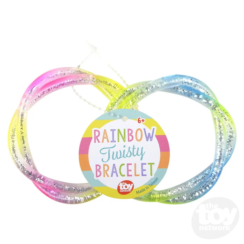 Rainbow Twisty Bracelet