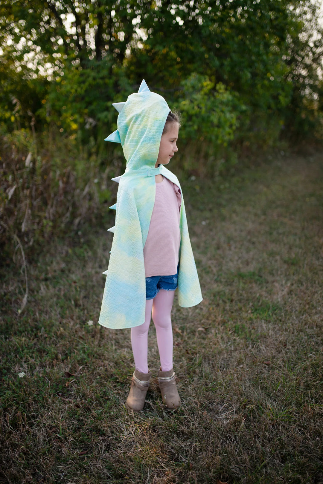 Rainbow Reversible Unicorn Dragon Cape | Great Pretenders