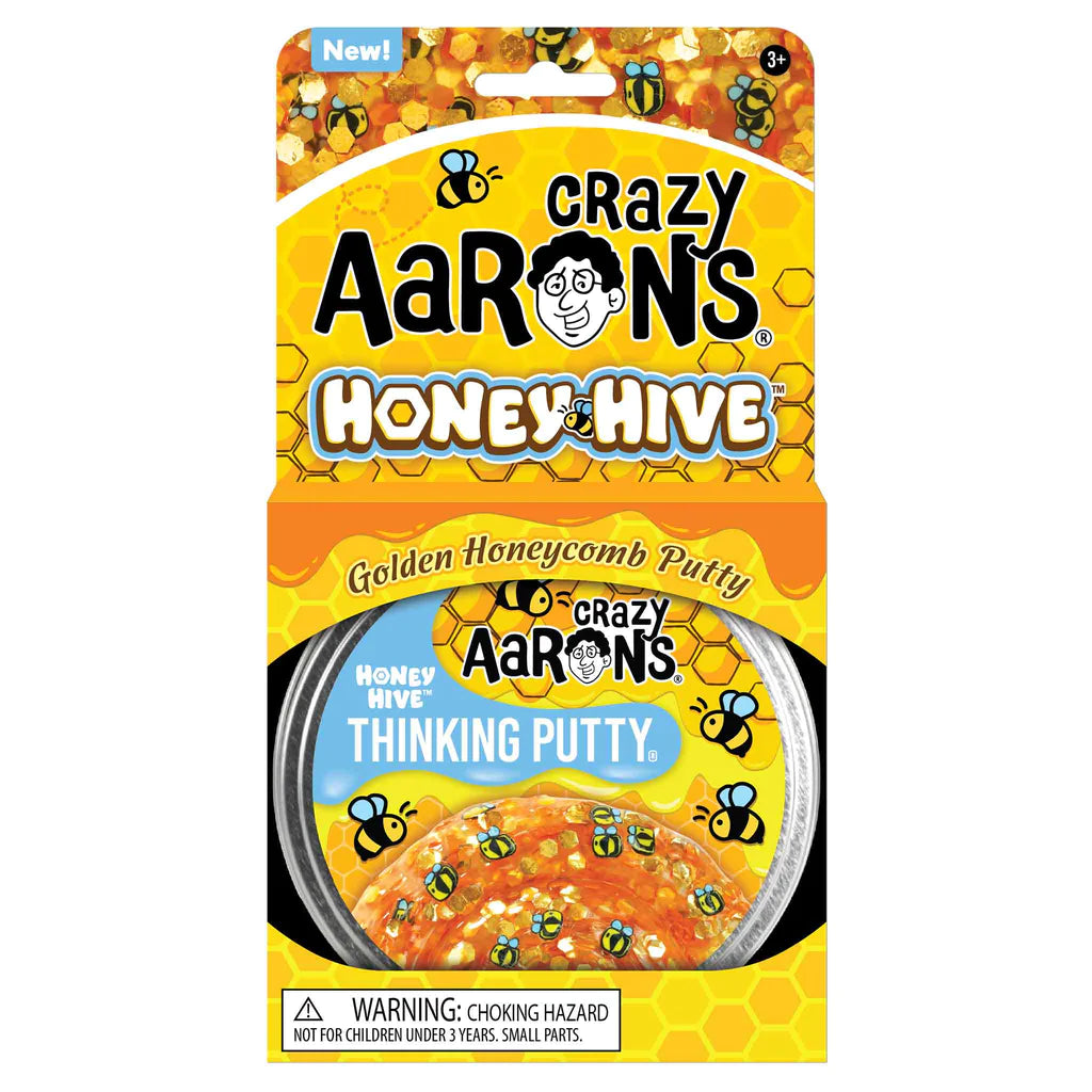Honey Hive- Thinking Putty Tin | Crazy Aaron's