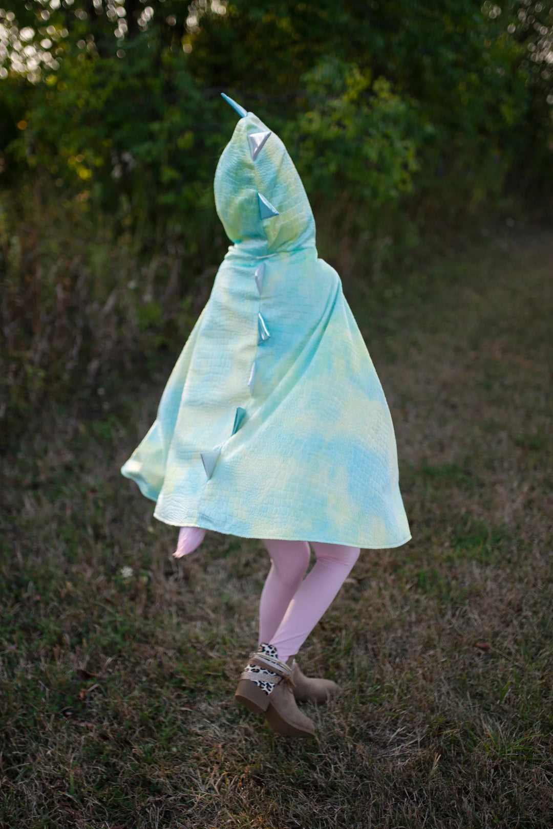Rainbow Reversible Unicorn Dragon Cape | Great Pretenders