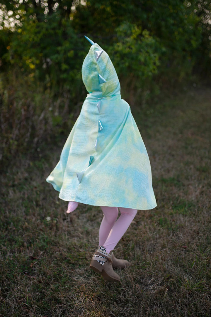 Rainbow Reversible Unicorn Dragon Cape | Great Pretenders