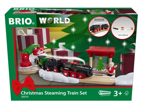 Christmas Steaming Train Set | BRIO - LOCAL PICKUP ONLY