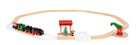 Christmas Steaming Train Set | BRIO - LOCAL PICKUP ONLY