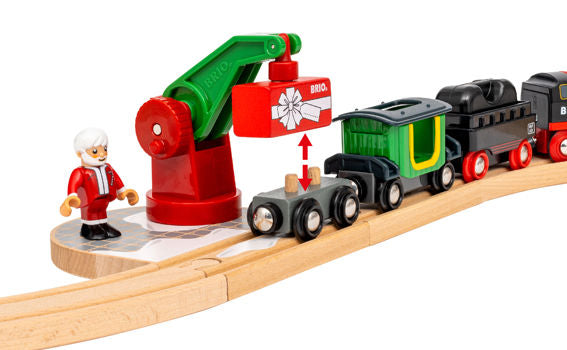 Christmas Steaming Train Set | BRIO - LOCAL PICKUP ONLY
