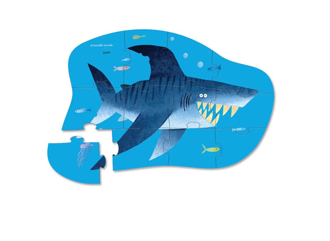 Shark City - 12 Piece Puzzle | Crocodile Creek