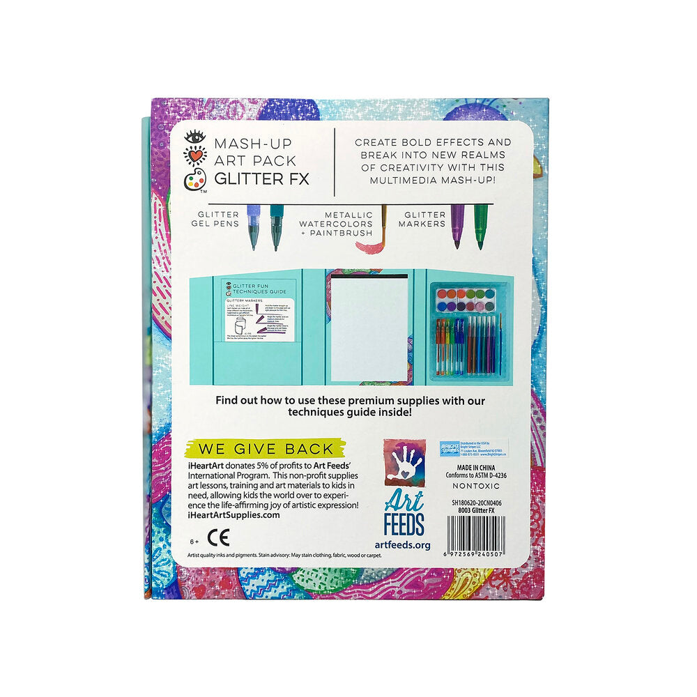 Mash Up Art Pack Glitter FX | Bright Stripes