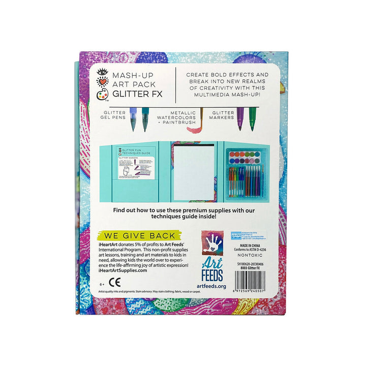 Mash Up Art Pack Glitter FX | Bright Stripes