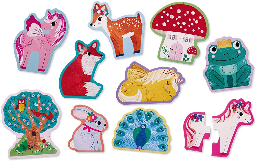Let's Begin - Unicorn - 20 Piece Puzzle | Crocodile Creek